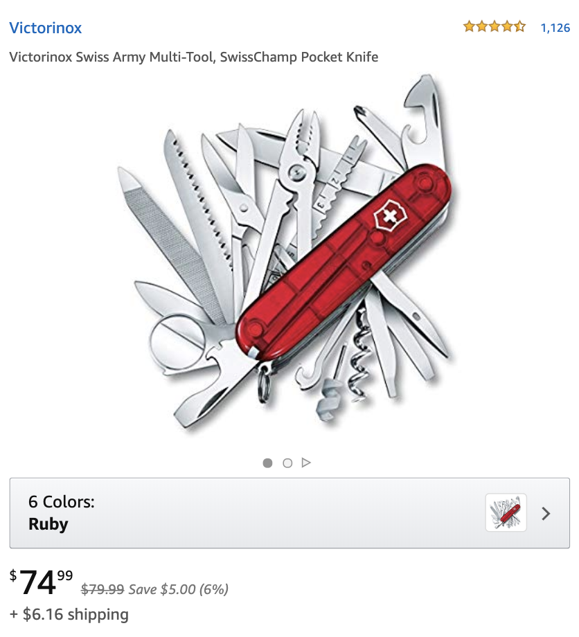 swiss army knife